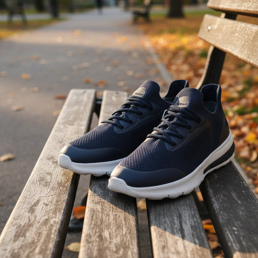 BASKET GEOX U SPHERICA BLEU NUIT U35BAA-0006K-C4002