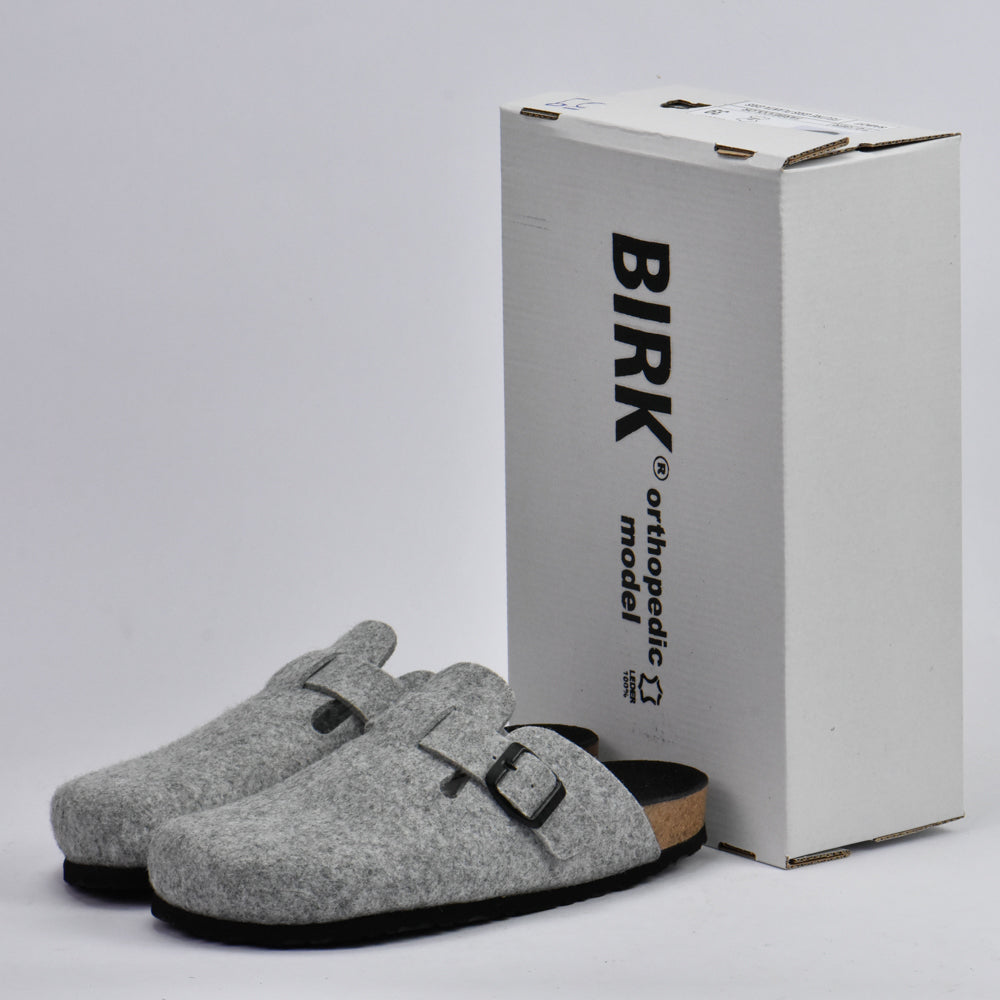 BIRKSBOT GREY FELT PLANTA BLACK F-0GERSBOTFGPN