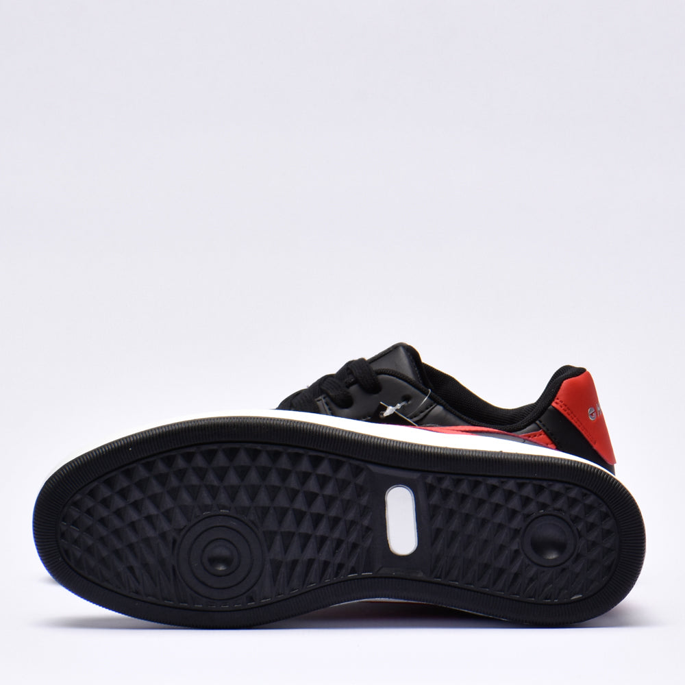 HI TEC VARSITY COURT BLACK RED \ L014811