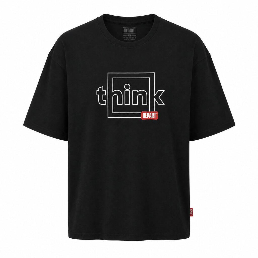Départ Homme T-shirt Oversize Black MT319-G23-014066