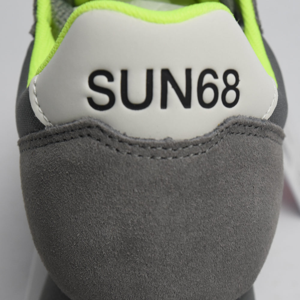 BASKET SUN68 JAKI FLUO 34 GRIGIO MEDIO Z44115-34