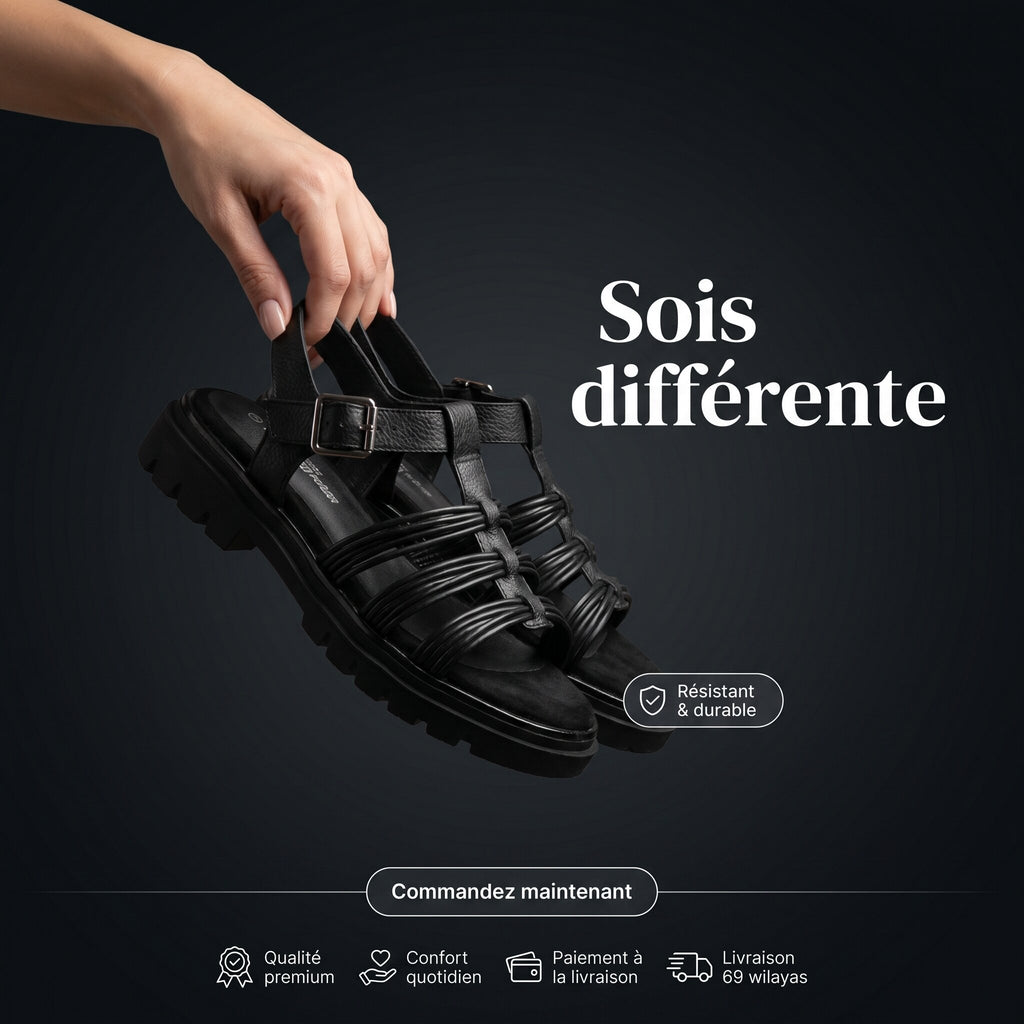 Safety Jogger Sandales Femme 610891-BLK-BLK