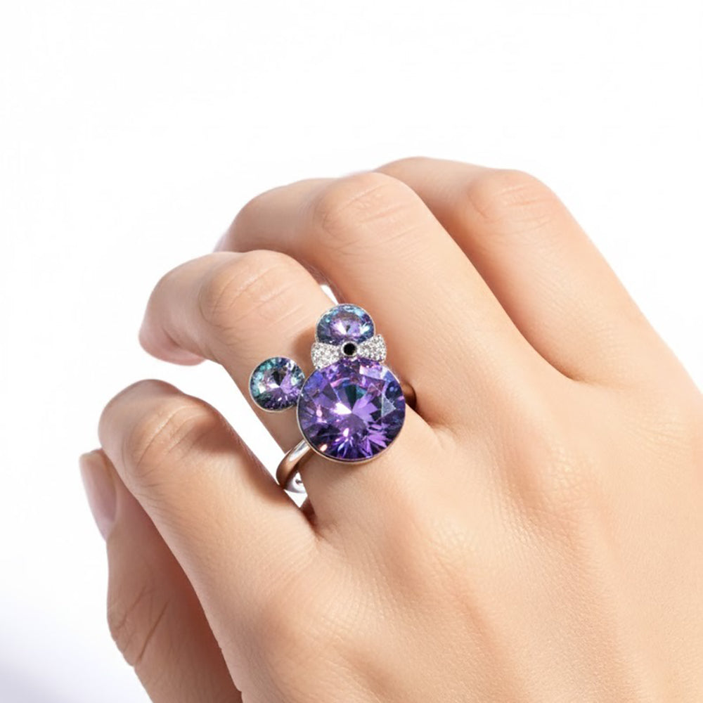 bague mickey mousse move reflé