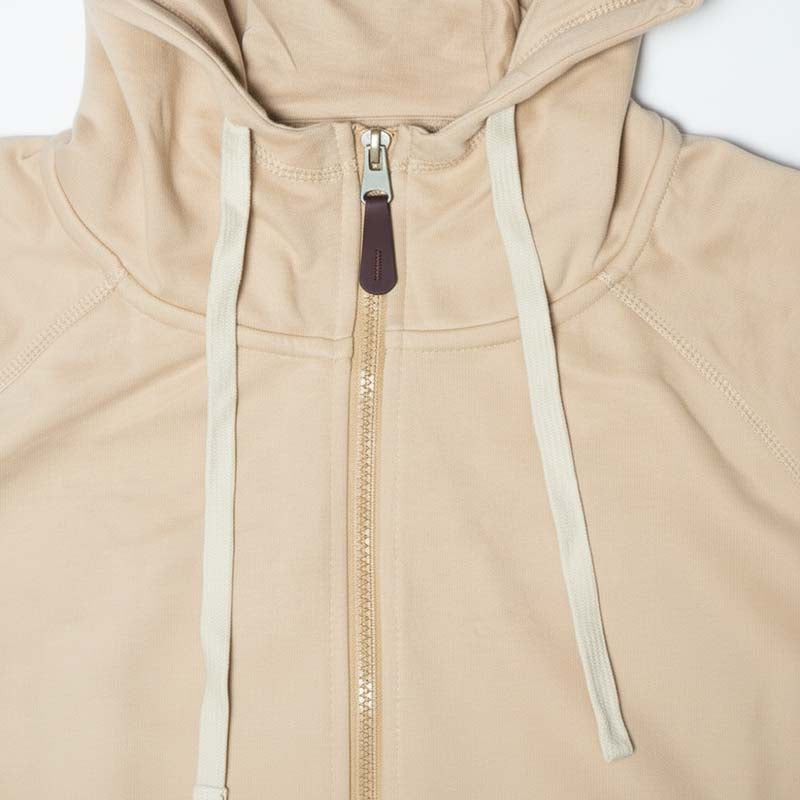 Sweat à capuche zippé homme BEIGE DL-14BE