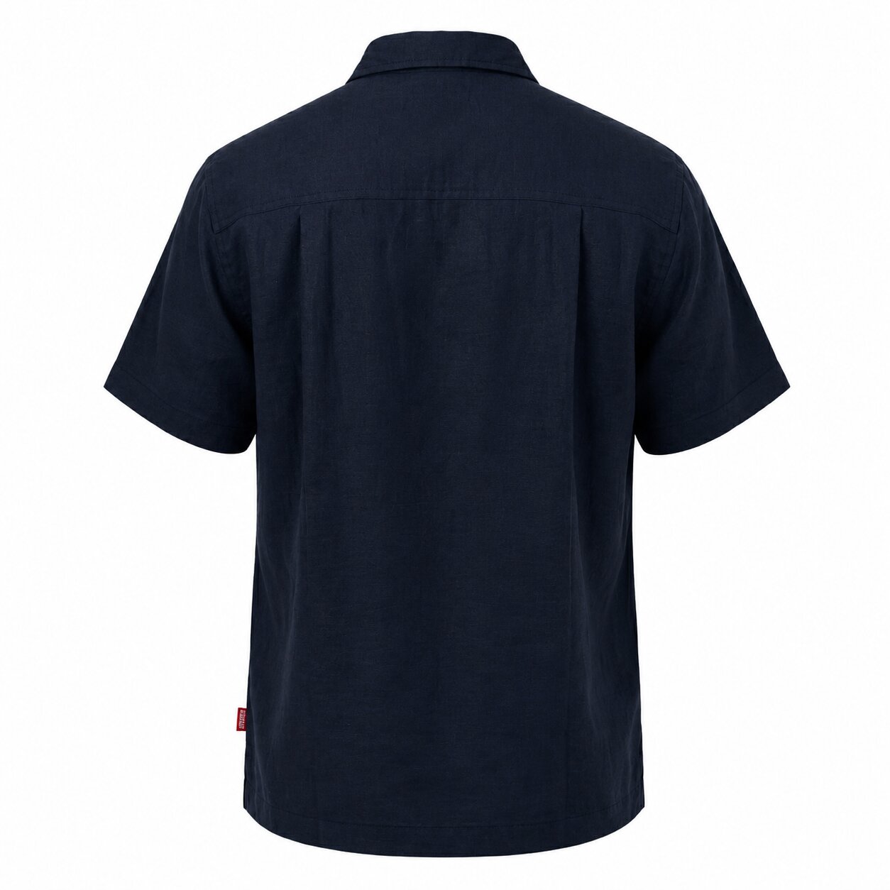 Départ Homme Chemise en Lin Blue MZ139-G21-000743