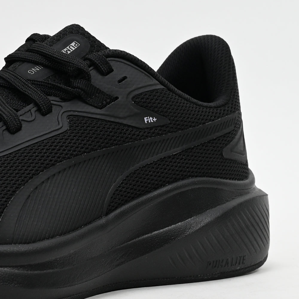 PUMA Skyrocket Lite — baskets running homme noir profil intérieur