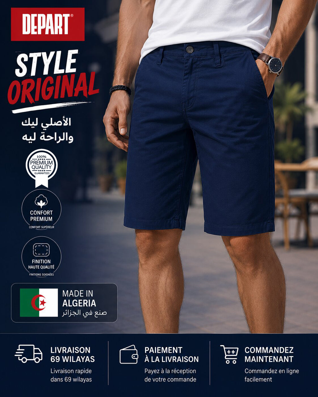 Depart Short Homme