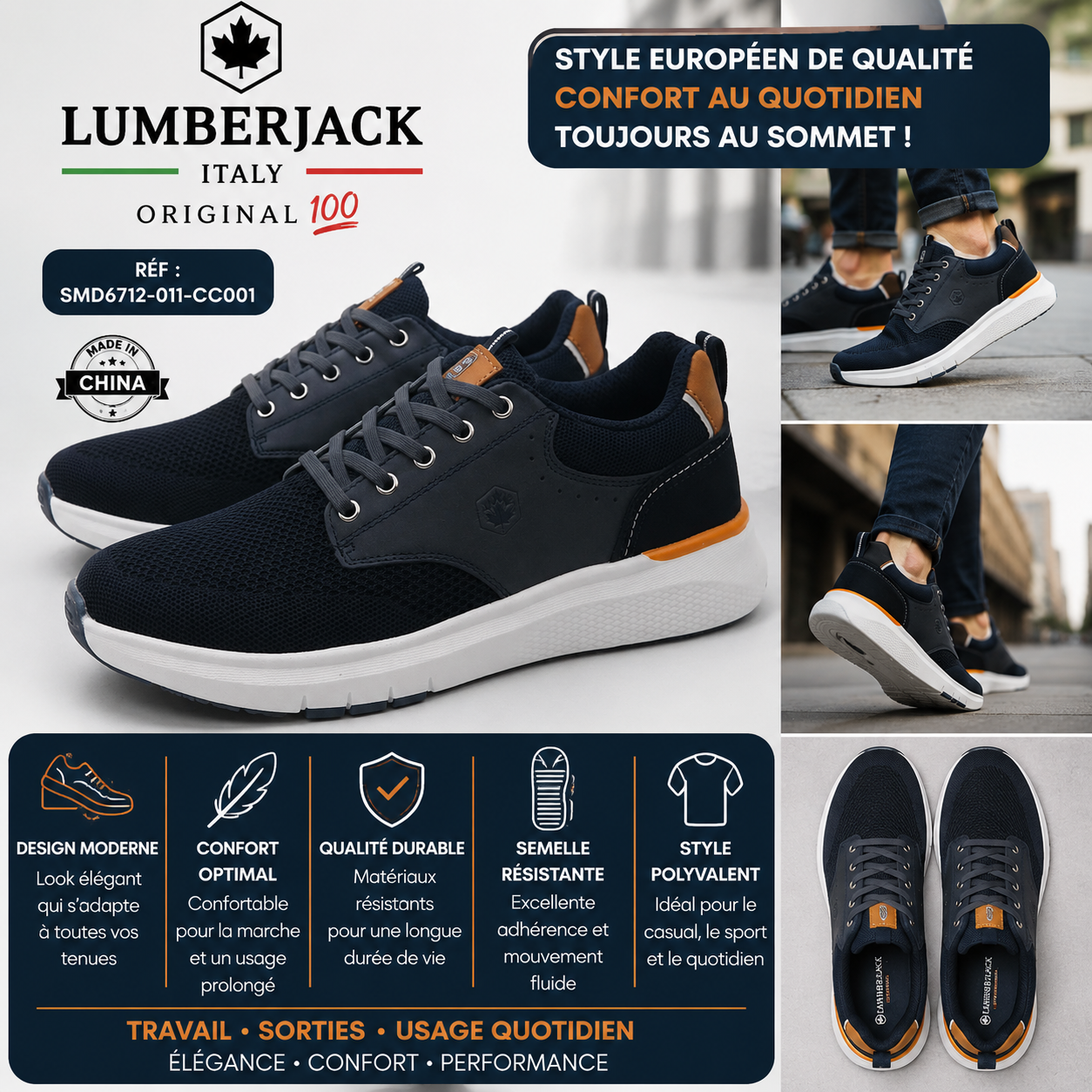 LUMBERJACK NEIL SMD6712-011-CC001