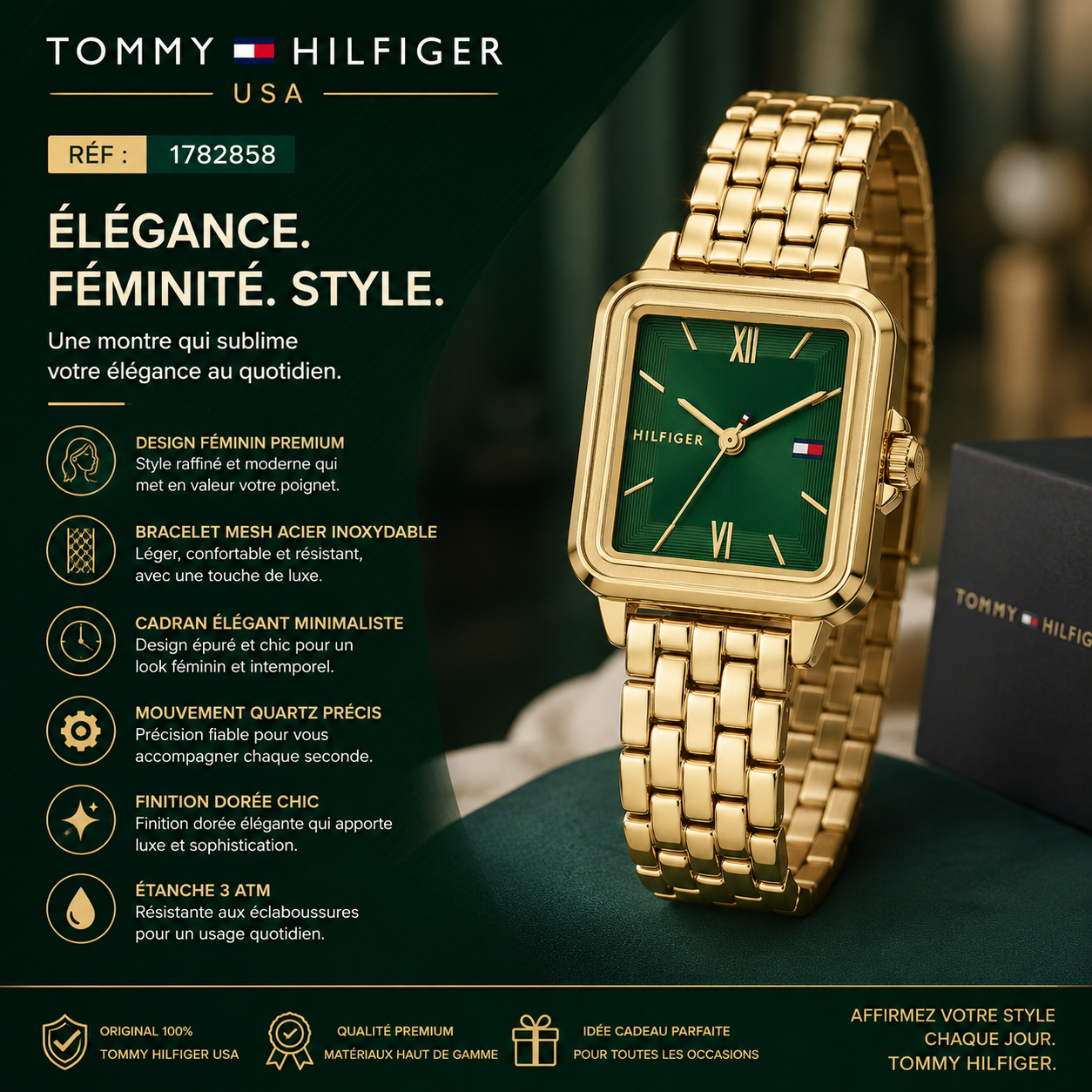 Tommy Hilfiger Mesh Watch 1782858