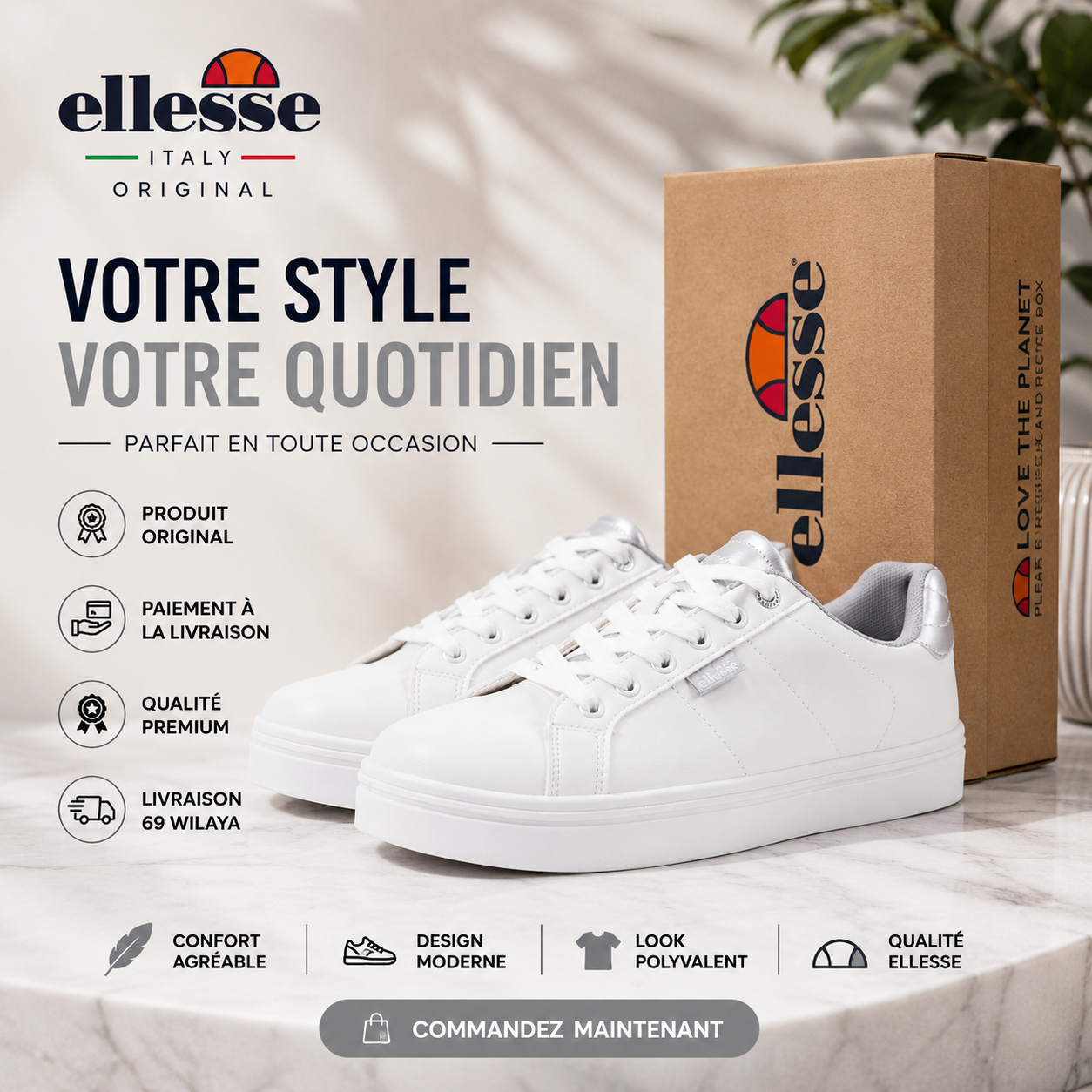 Ellesse Women Sneakers MILTON001-163