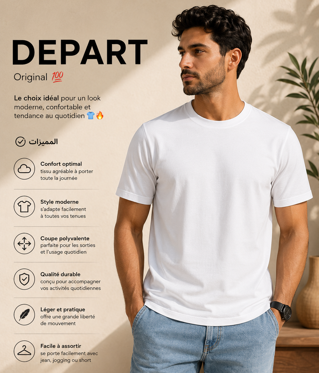DEPART OVERSIZE T-SHIRT MT340-G23-014062