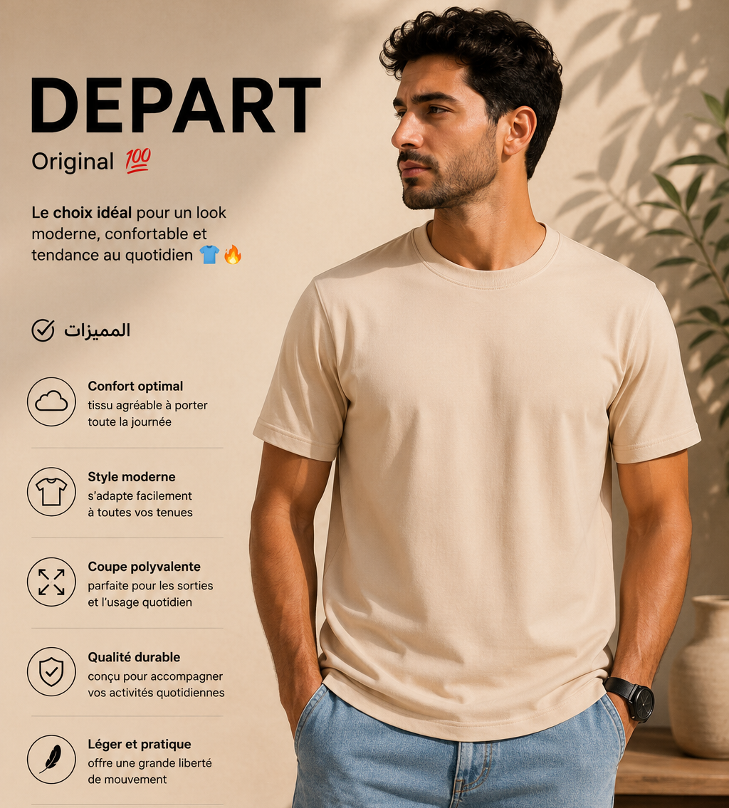DEPART OVERSIZE T-SHIRT MT340-G23-014058