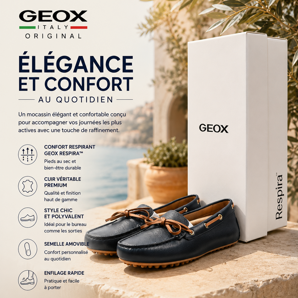 Geox Kalistena Woman Leather Loafers D651JC-04643-C4169
