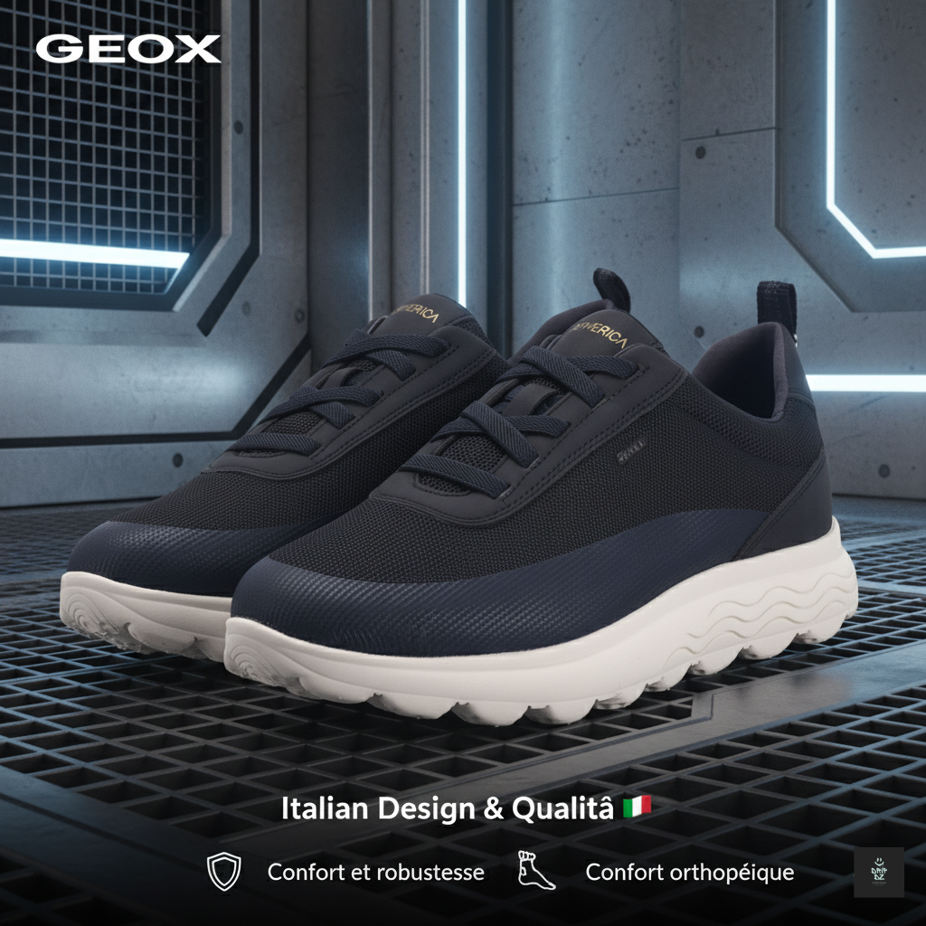 GEOX U SPHERICA A - MESH NBK SYNT - U46BYA-014EK-C4002