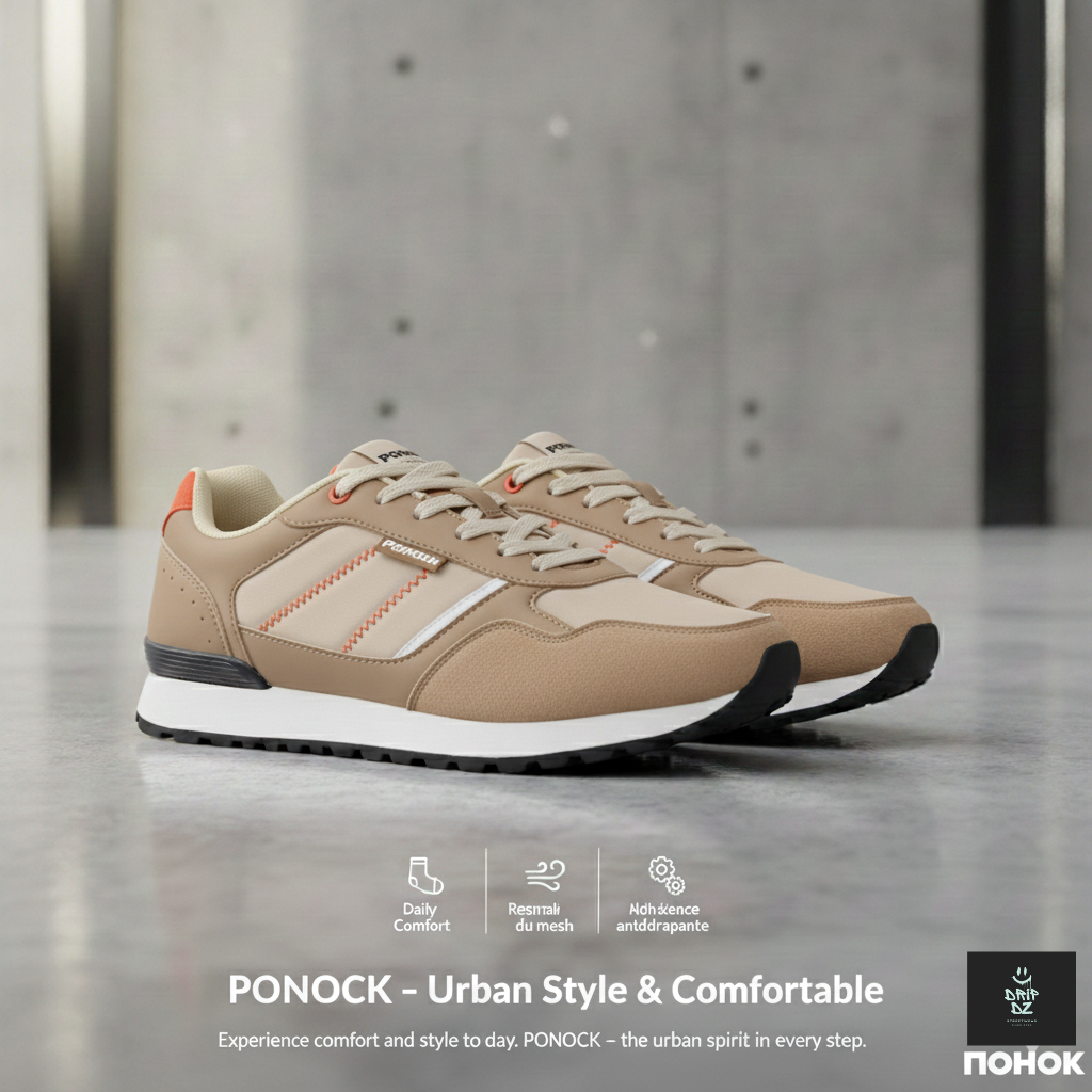 PONOCK SNEAKER AP24010BEIGE