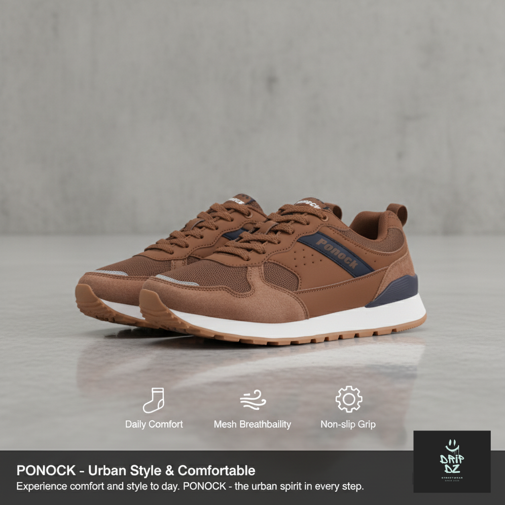 PONOCK SNEAKER AP24034MARRON