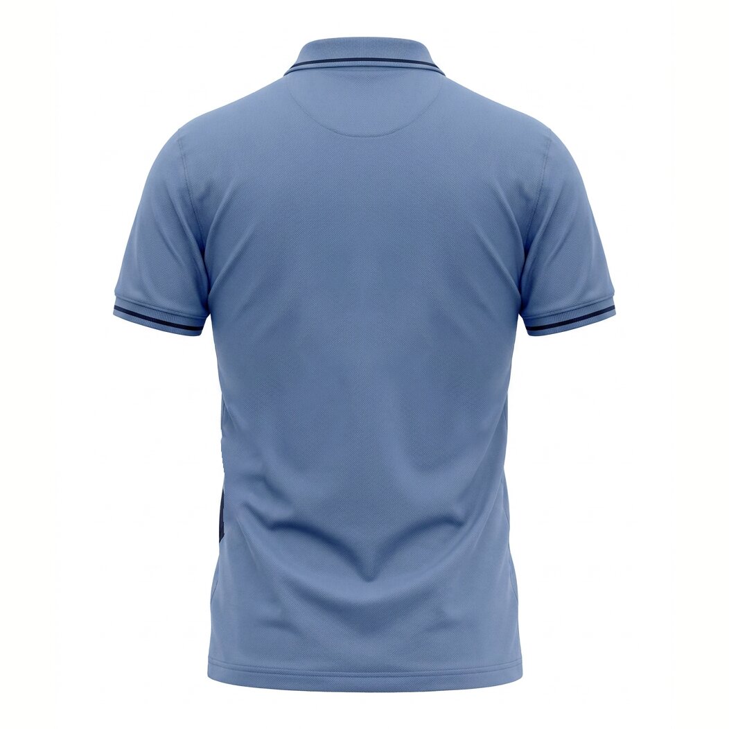 American College t-shirt pour Homme PL250308C-BLUE