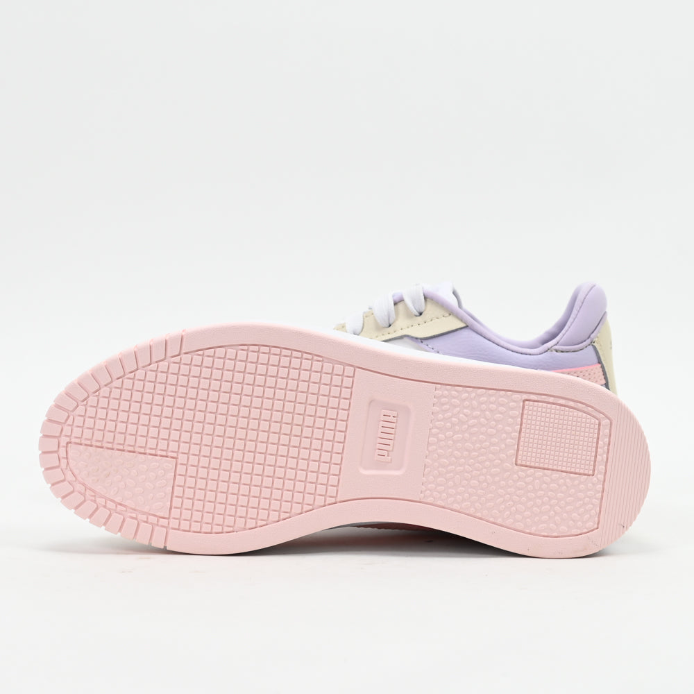 PUMA Carina Street — baskets femme blanc talon