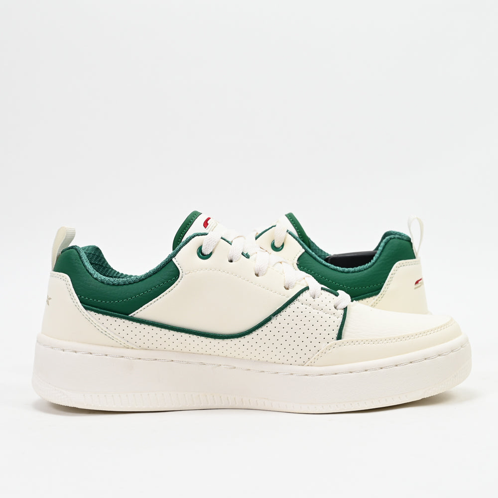 Skechers Sport Court 92 – Ottoman Sneakers Blanc/Vert