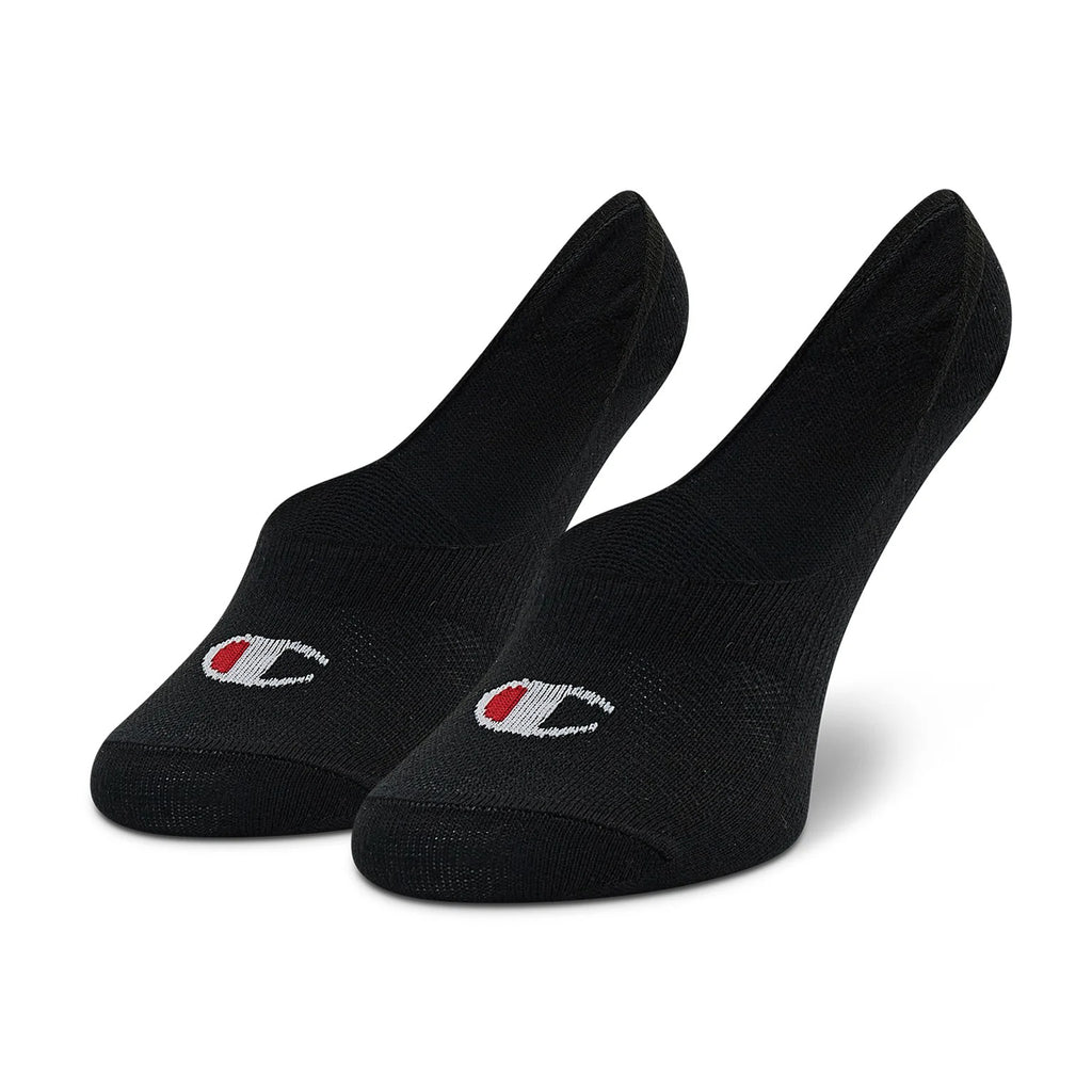 Champion 2-Pack Footie Socks Black U24561-KK001