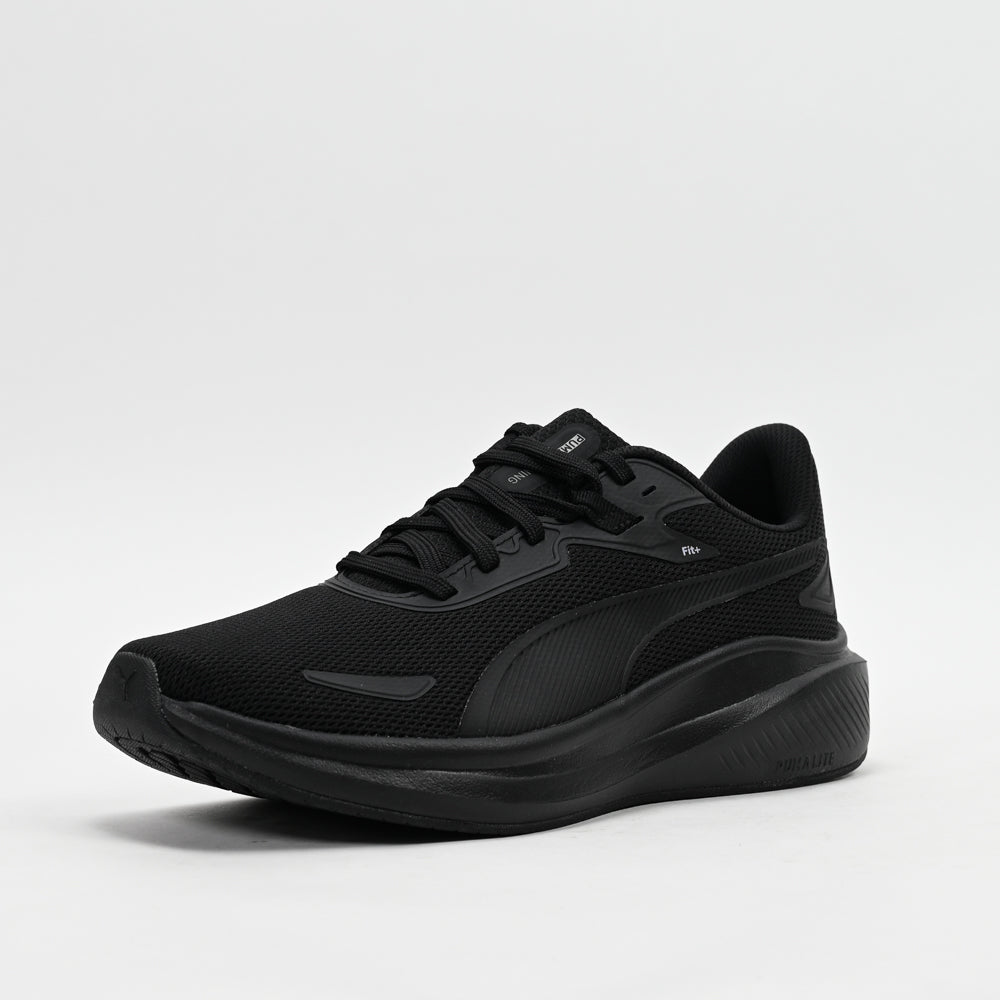 PUMA Skyrocket Lite — baskets running homme noir trois-quarts