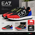 EA7 Emporio Armani Black & White Vintage Sneakers