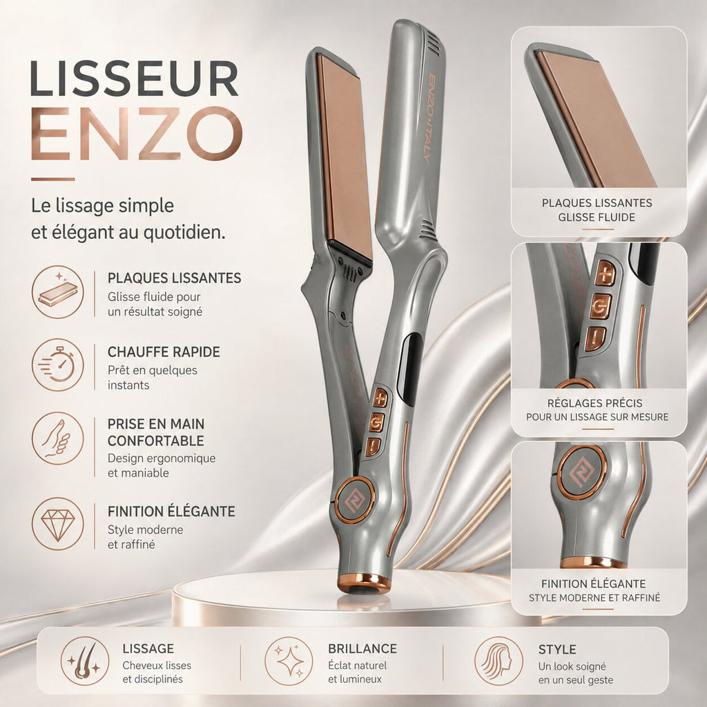 Lisseur ENZO Pro 1280 Turbo LED