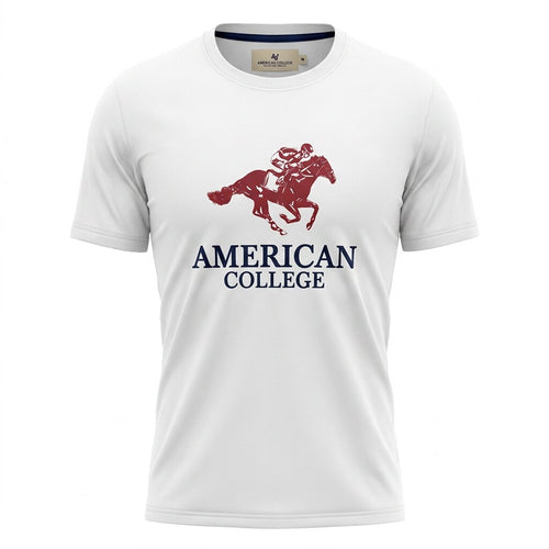 American College t-shirt pour Homme TS260103-WHITE