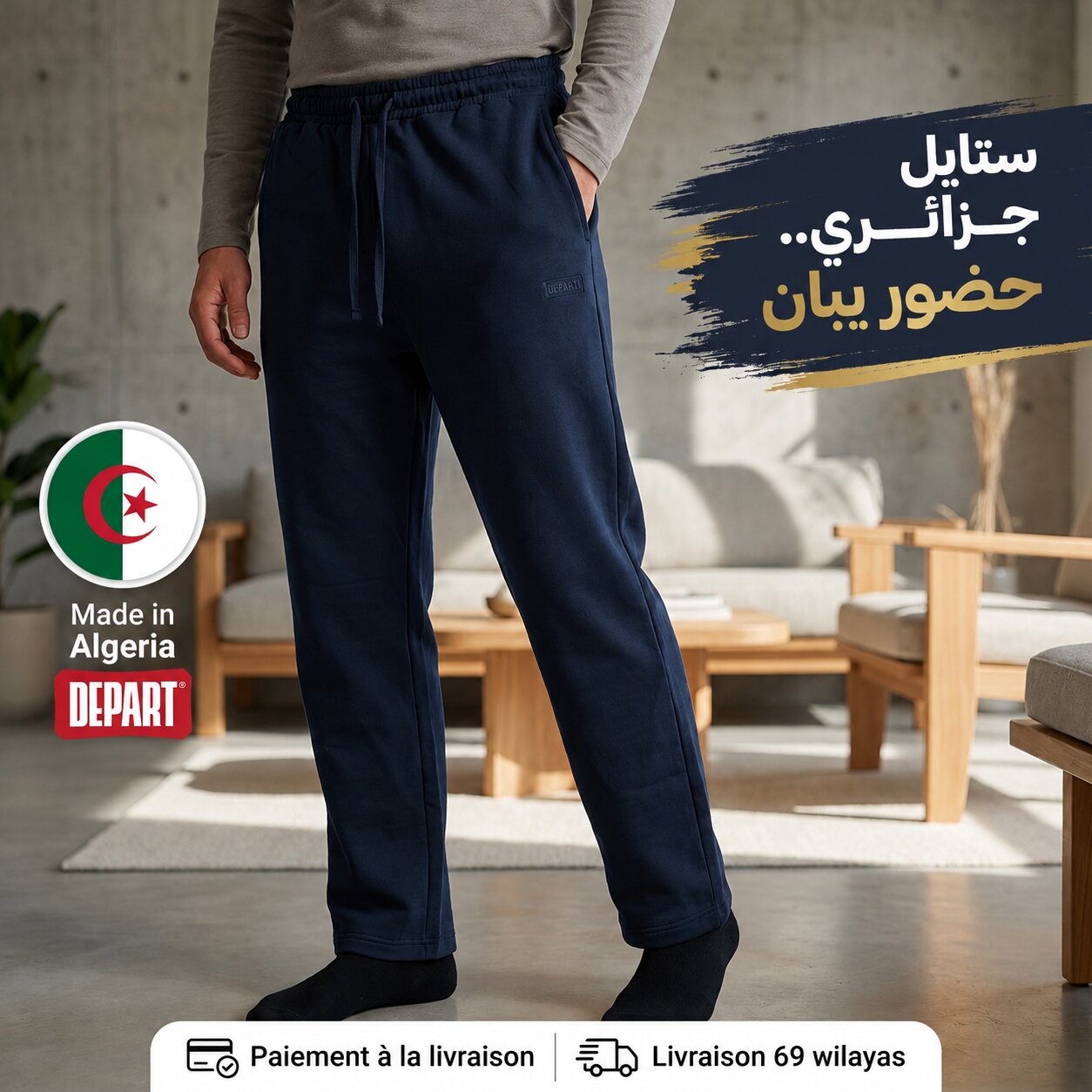 Depart Pantalon Homme