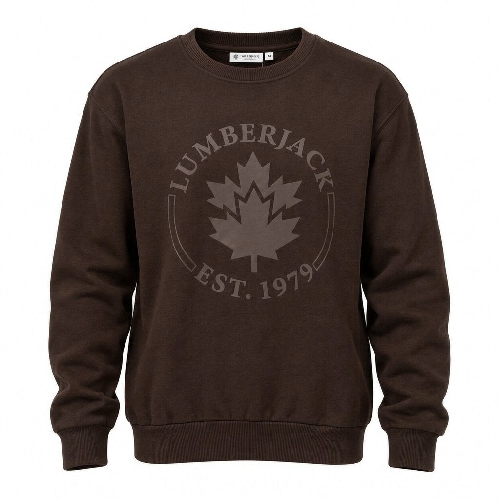 LUMBERJACK SWEAT SHIRT LBJ-00602-BRN