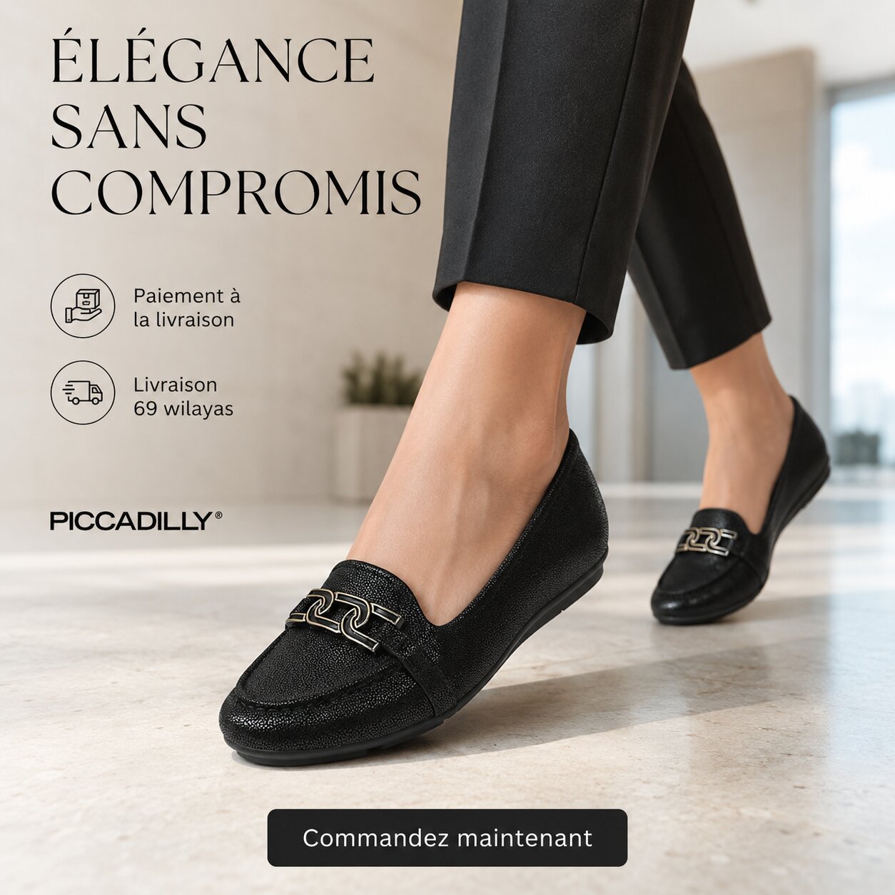 Ballerines Piccadilly Femme