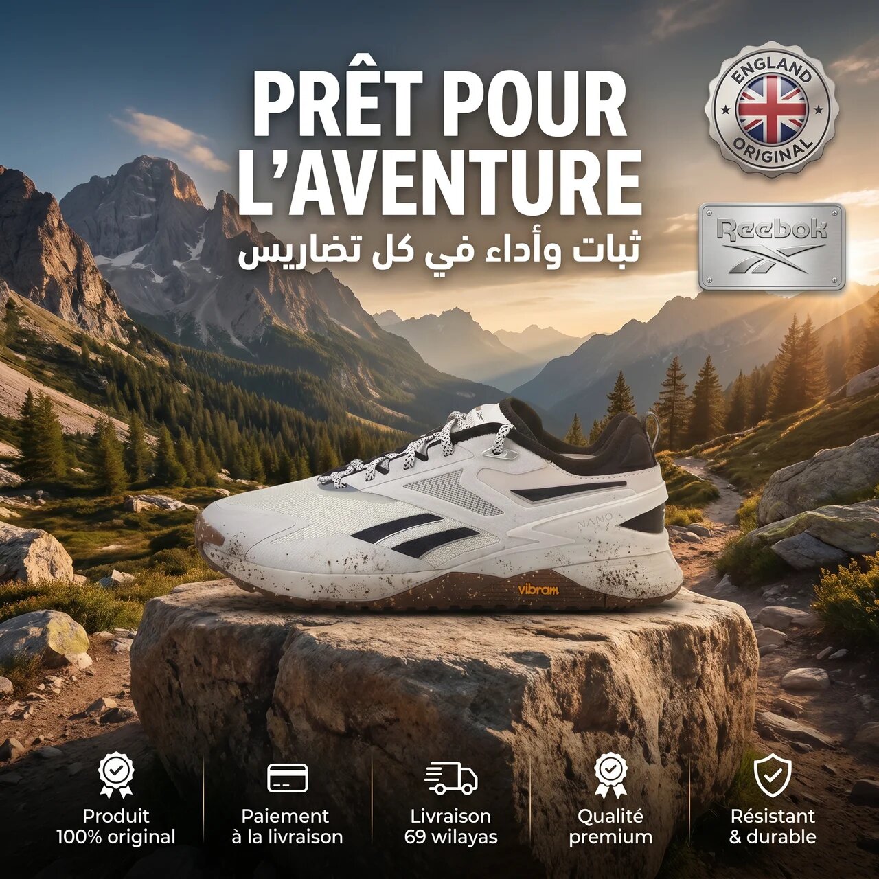 Reebok Nano X3 Adventure Training Shoes 100033320