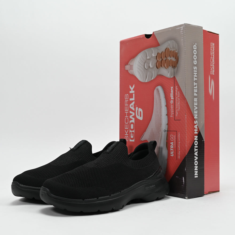 Skechers GO WALK 6 – Vibrant Smile Walking Shoes