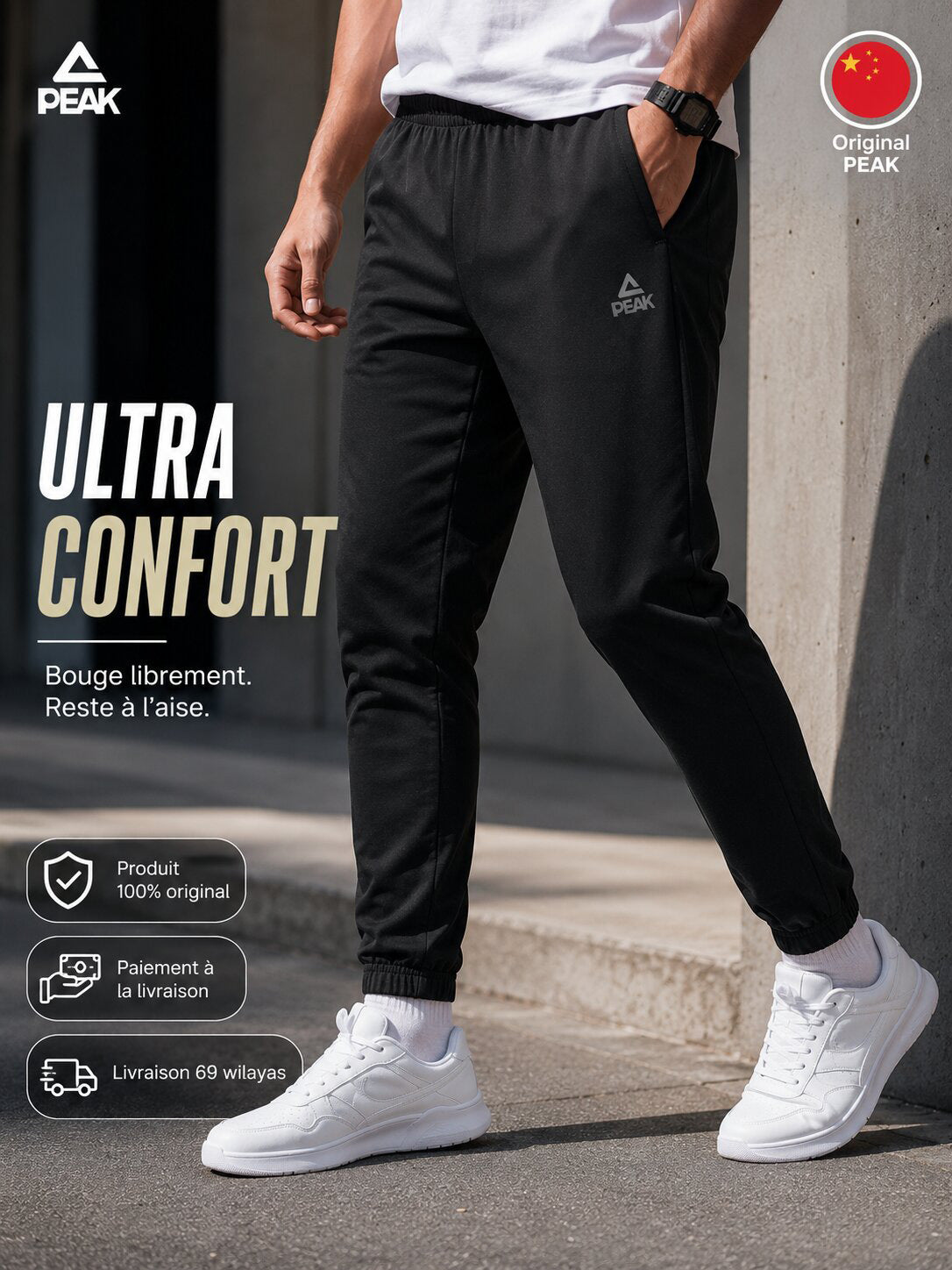 Peak Knitted Pants Black FW3253331-0020