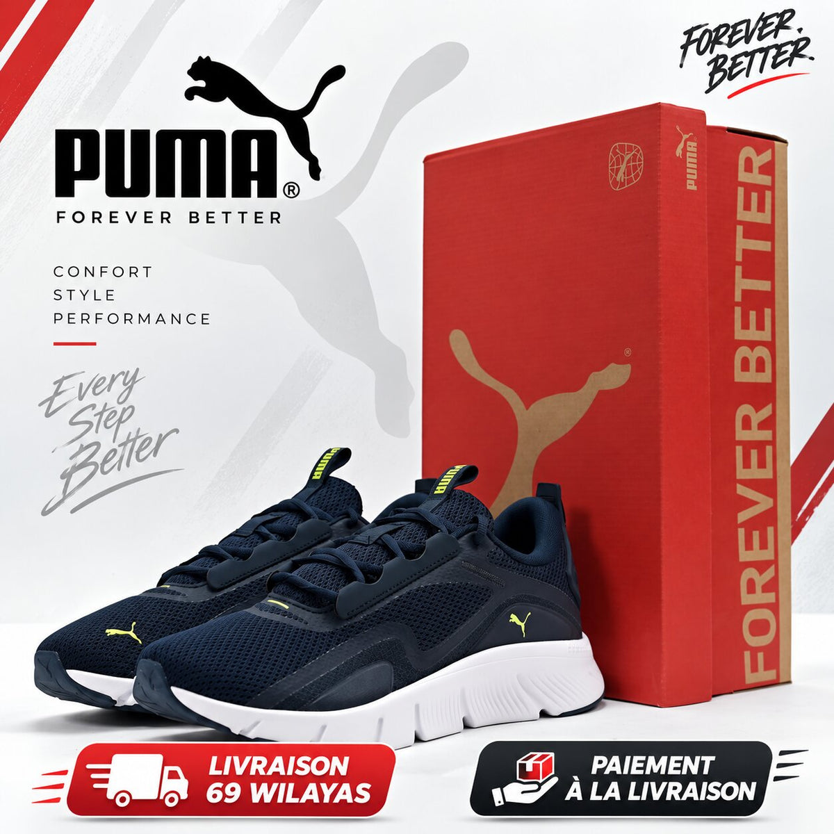 PUMA FlexFocus Lite Running Shoes 379535-04