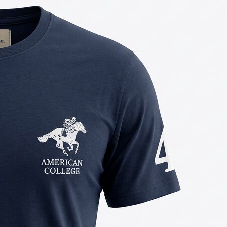 American College t-shirt pour Homme TS2601040-NAVY