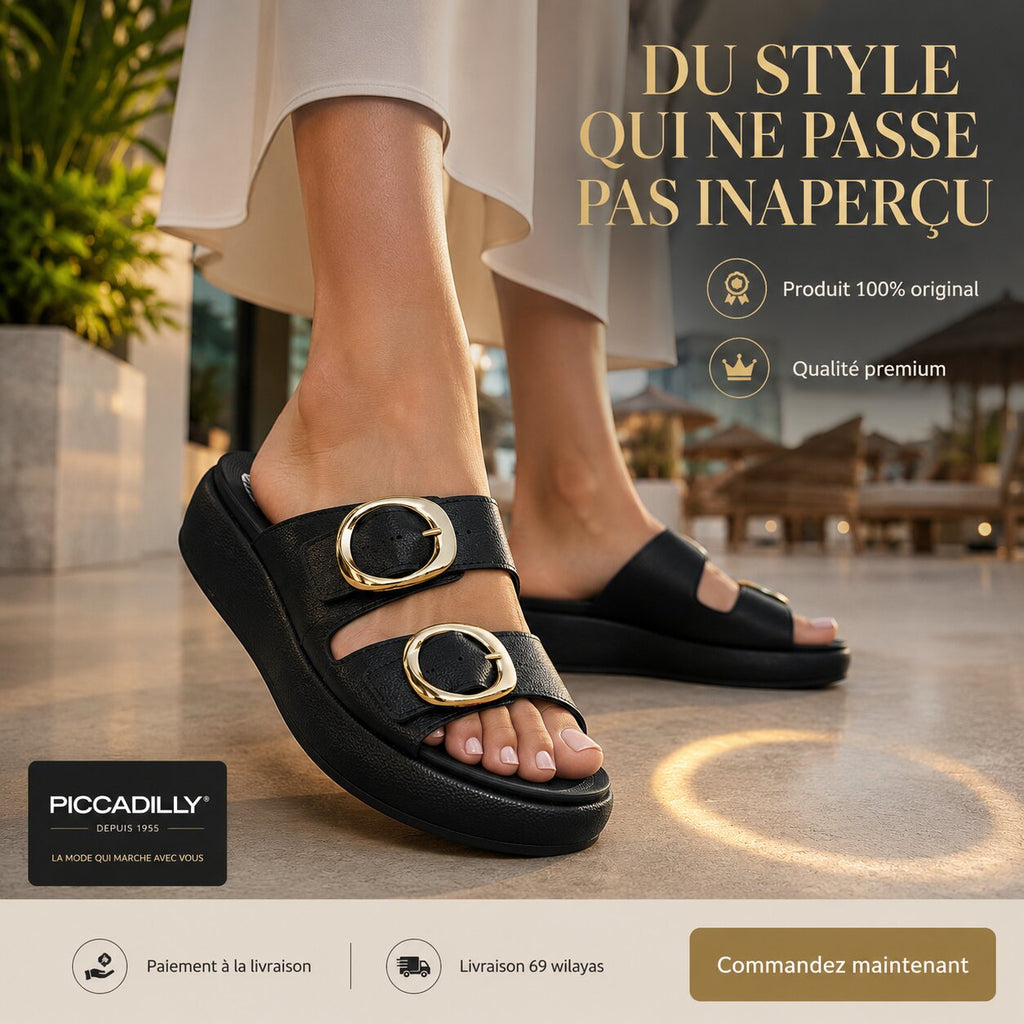 Claquettes Piccadilly Femme