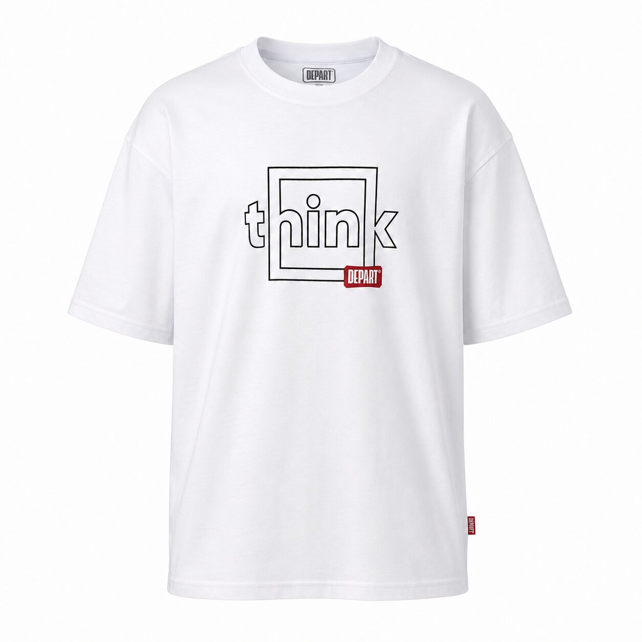 Départ Homme T-shirt Oversize Blanc MT319-G23-014071