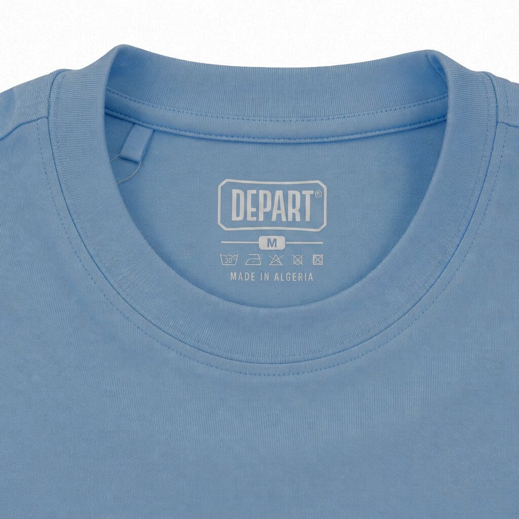 Départ Homme T-shirt Oversize-Blue MT340-G23-014061