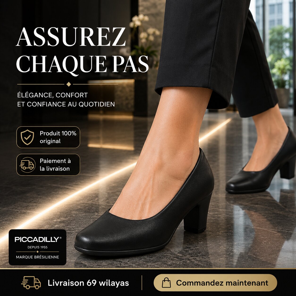 Chaussures à talons Piccadilly Femme