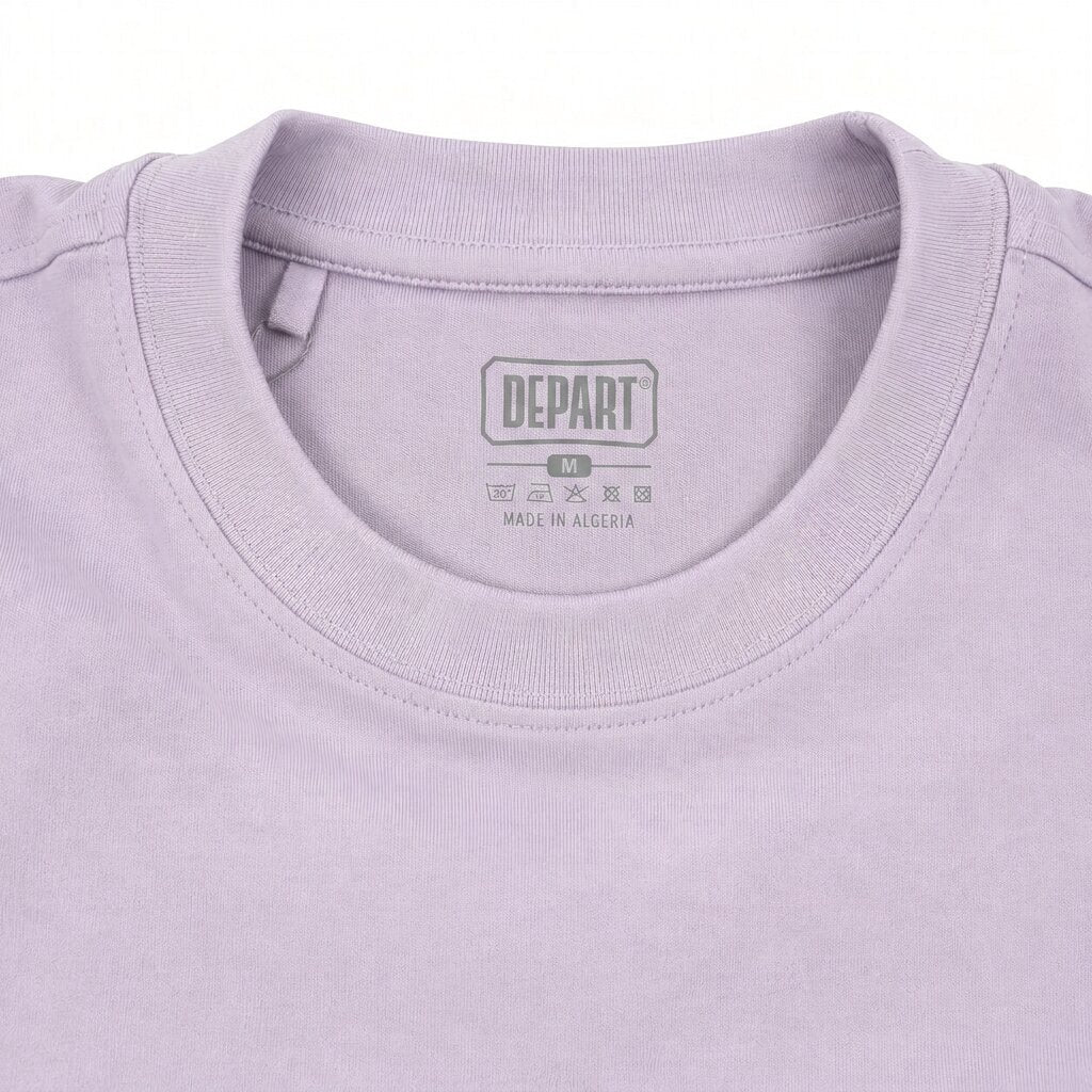 Départ Homme T-shirt Oversize-Lilac MT340-G23-014060