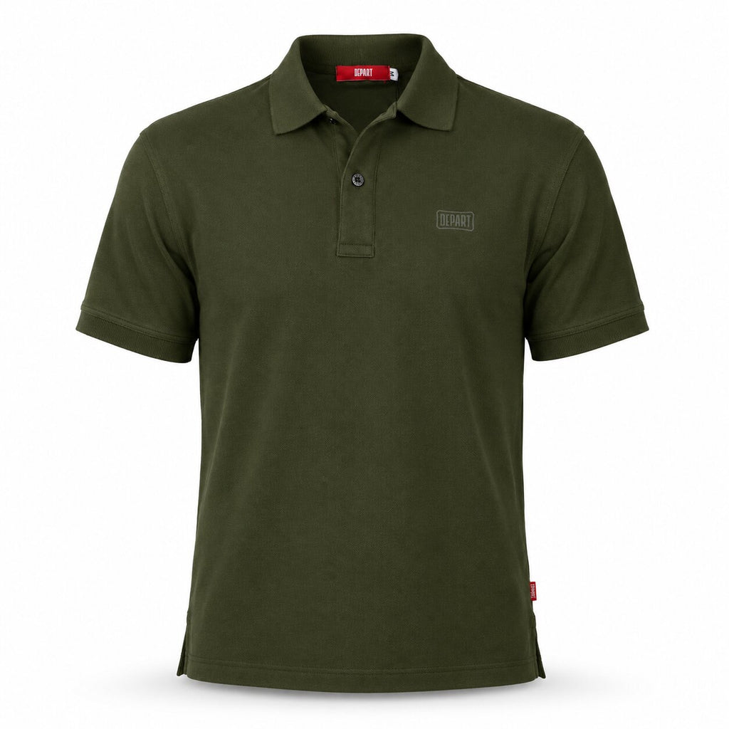Départ T-shirt Homme Polo-Vert MP251-G23-014414