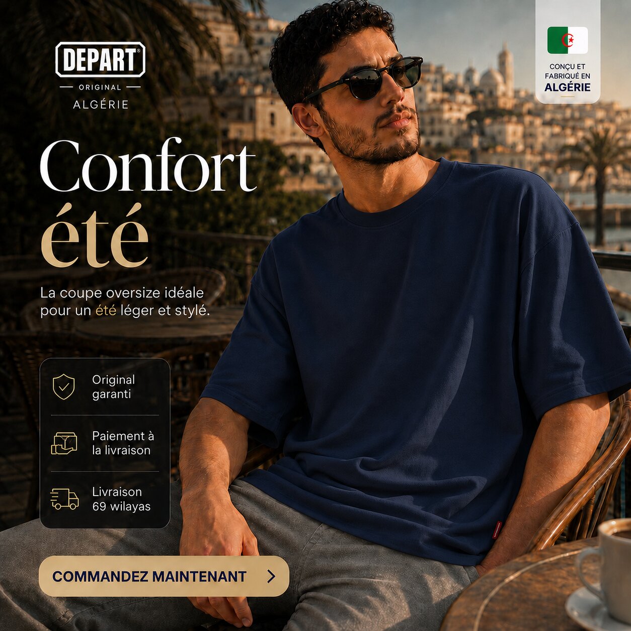 DEPART OVERSIZE T-SHIRT