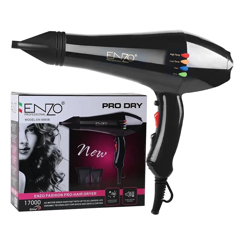 Sèche-Cheveux Ionique ENZO EN-8860B