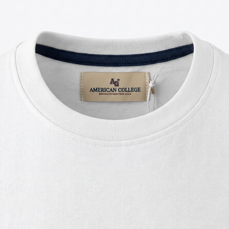 American College t-shirt pour Homme TS260112-WHITE
