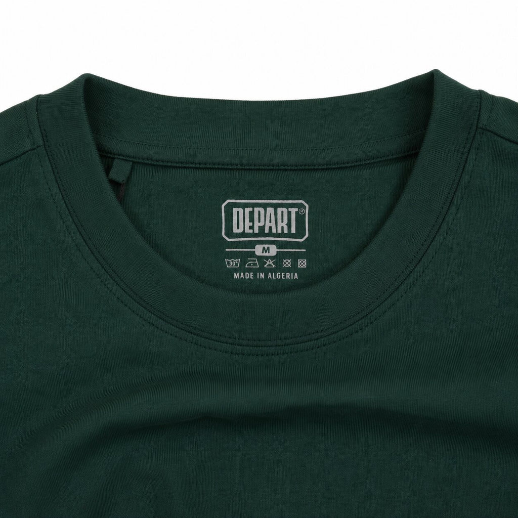 Départ Homme T-shirt Oversize Vert MT340-G23-014059