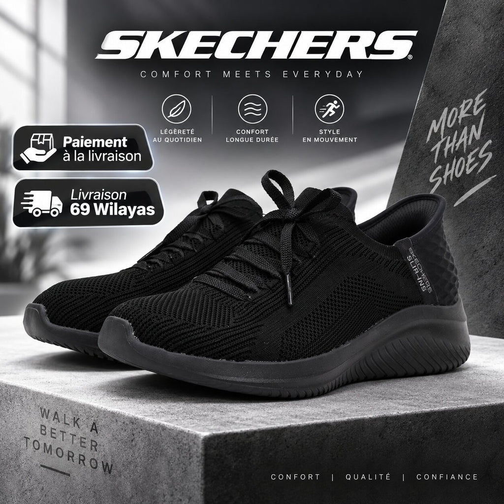 Skechers Ultra Flex 3.0 – Brilliant Path Slip-ins Sneakers 149710-BBK