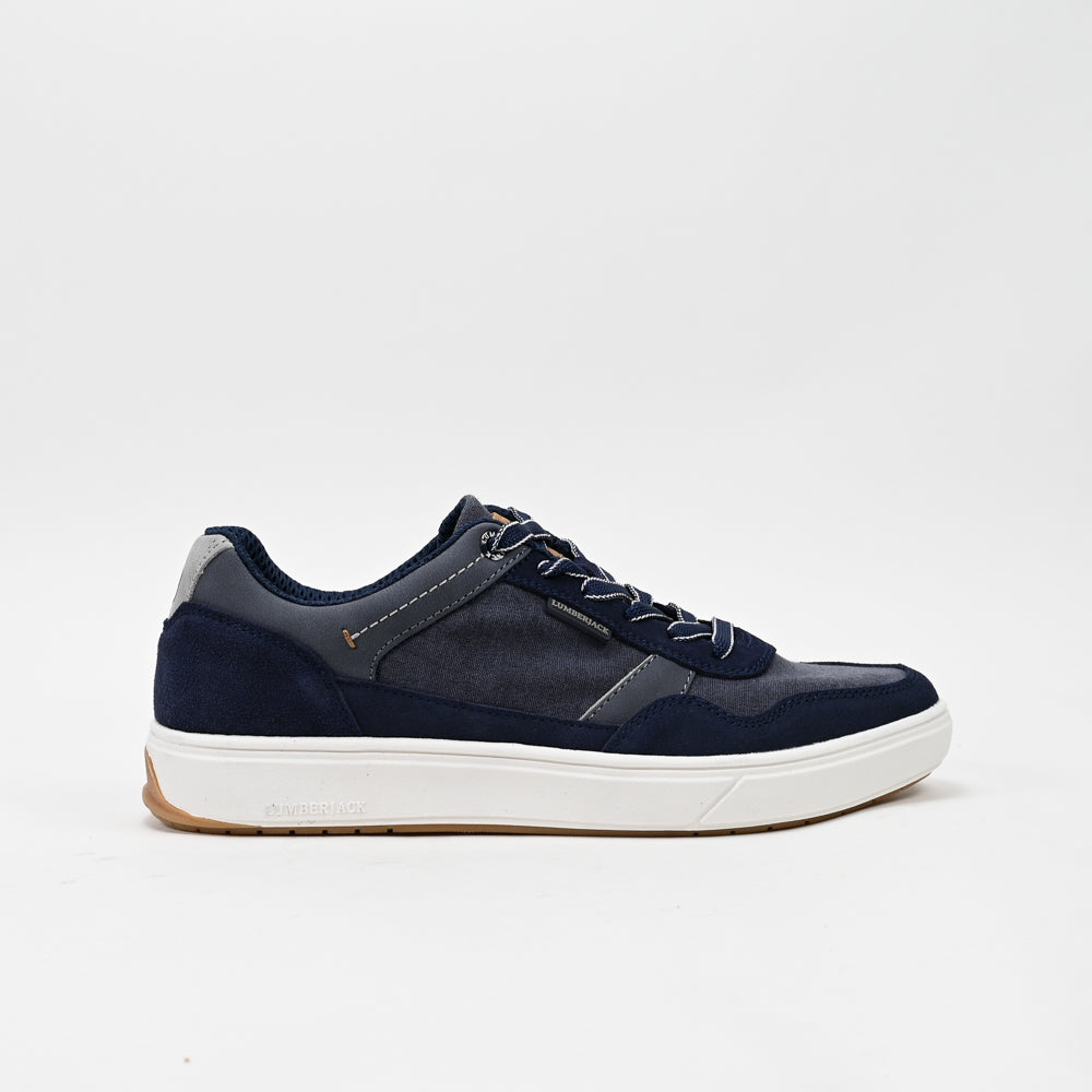 Lumberjack Marvin basket homme — détail matière