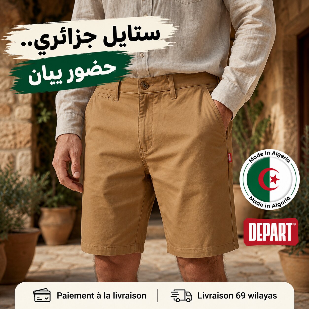 Depart Short Homme
