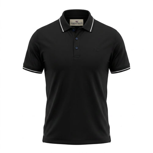 American College t-shirt pour Homme AC542-BLACK